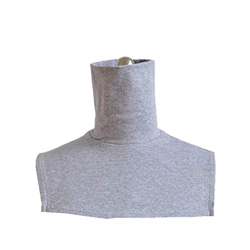 Image of Teemall Women's Half Top Collar Neck Winter Dickey False Fake Turtleneck Neck Warmer