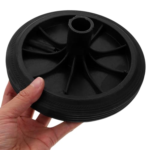 Ruedas de cubo de basura para exterior de 80L a 240L con eje sólido 4