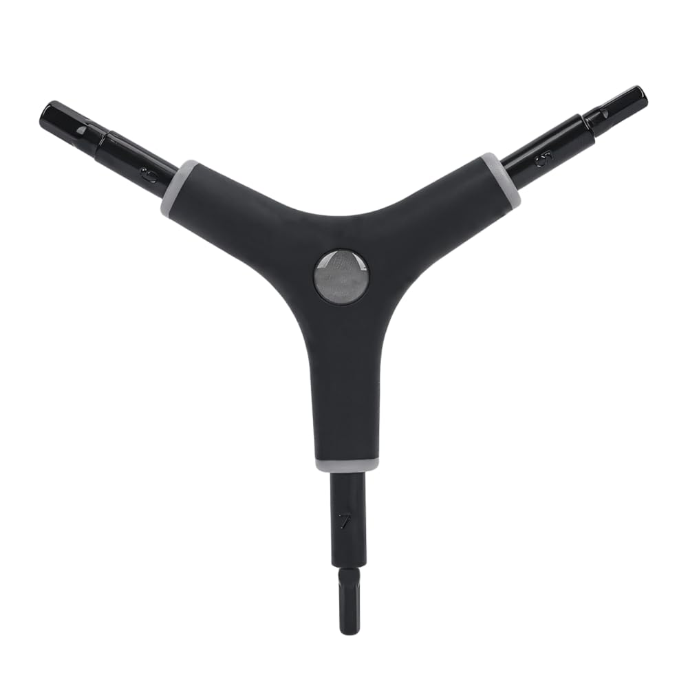 Dongker Y Shape Bike Hex Wrench,3 Way Allen Wrenchs 4Mm 5Mm 6Mm For Bicycle Cycling Repair Hardware Multitool Kit Maintenance