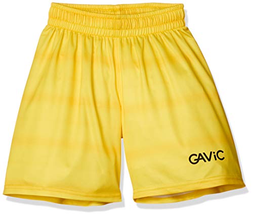 GAViC サッカー ジュニアゲームパンツ イエロー 140cm