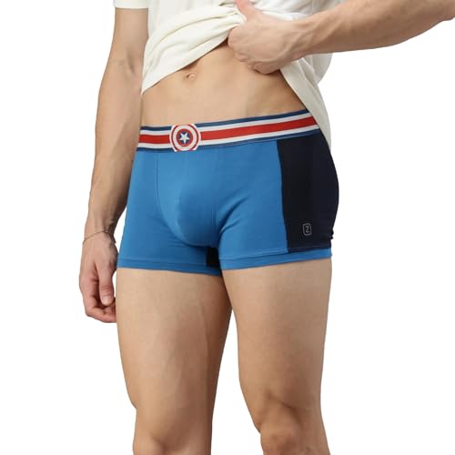Image of Zoiro Men's Marvel Character Cotton Trunk Combo Pack |Colour's May Vary