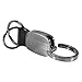 AU-TOMOTIVE GOLD Metal with Genuine Leather Accent Key Chain for Jeep Grand Cherokee (Gunmetal)