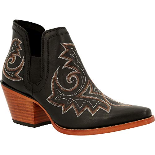 Durango Crush by Bottes Western pour Femme Tendance, Corbeau Noir, 41 EU