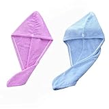 ヘアドライタオル ドライキャップ セット 速乾 髪タオル 長い髪専用 軽量 髪タオル 強い吸水性 速乾 お風呂上がり 洗顔 髪の毛乾かす専用 マイクロファイバー ふわもこ ヘアターバン ヘアキャップ シャワーキャップ ふわふわ バス用品 水分吸収ヘアドライ【2枚セット (Color : Dセット)