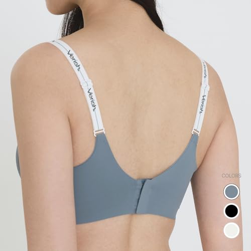 VERISH Bras for Women Cool FIT Bra Volume FIT Logo Comfortable Seamless Everyday Bras3