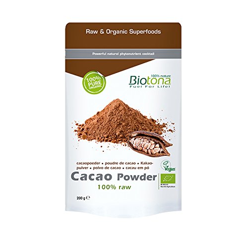 Biotona Cacao Raw Powder 200Gr. Bio 120 Ml