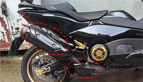 Protector térmico de escape para evitar quemaduras en tu Yamaha TMAX 4