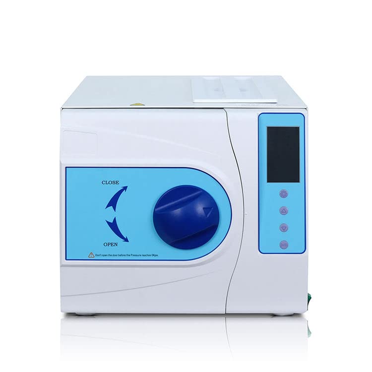 1800W LCD Screen Autoclave Sterilizer 18L Vacuum Steam Class B Lab Equipment