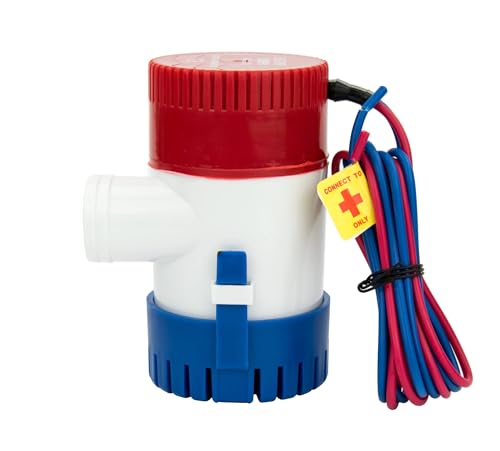 Pompe de cale marine robuste 1100 GPH submersible qualite superieure