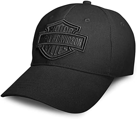 Harley-Davidson Berretto Stripe Pom arancione/nero
