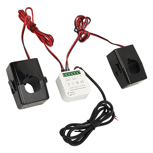 WiFi Smart Energy Monitor Medidor de Electricidad de Pinza Monofásico con 2 Transformadores de Corriente 200A 90-250VAC miniatura 2