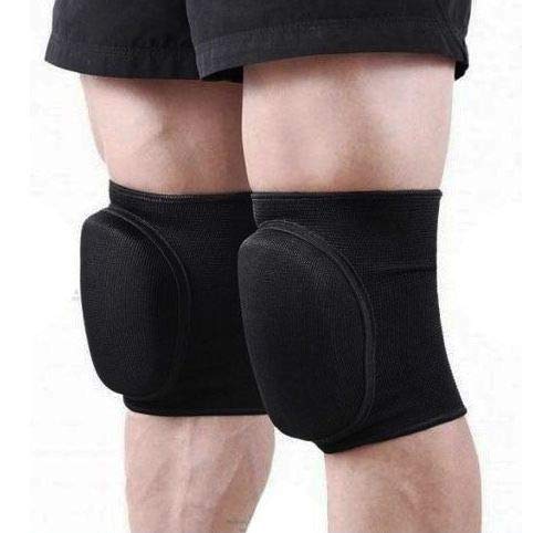 PROGNE SPORTS REF 610 Joelheira de Proteção para Volei e Artes Marciais, G, Preta