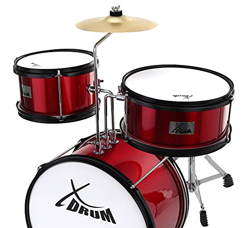 XDrum Junior KIDS batterie, rouge - Les Beatles, Paul McCartney, John Lennon, RIngo Starr, George Harrison XDrum Junior KIDS batterie, rouge – Image 5