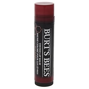 Burt’s Bees 100% natuurlijke getinte lippenbalsem Red Dahlia, met sheaboter en plantaardige was, 1 stift