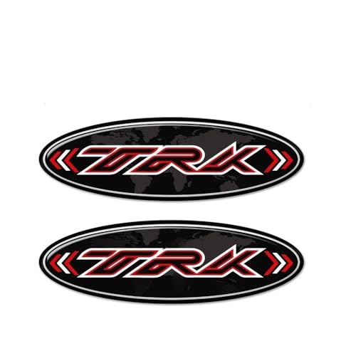 Protection réservoir TRK502X autocollant moto noir