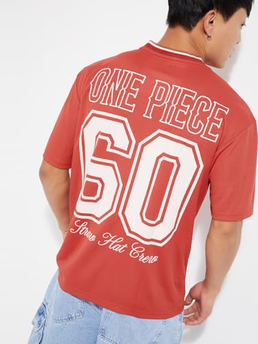 Image of Max URB N Men One Piece Print Oversized T-Shirt
