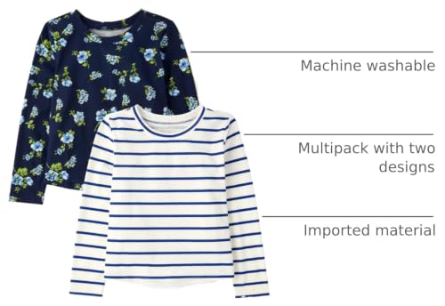 Image of The Children's Place Girls' Long Sleeve Knit Fashion Shirt