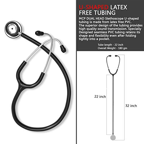 MCP WAVE STWA01 Dual Head Stethoscope Adult Stethoscope for doctors