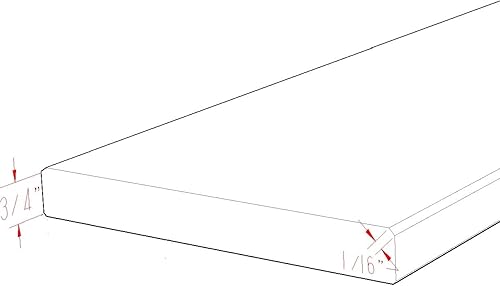 Miniatura 5 de Tenedos Carrara Bianco - Azulejo de pared de mármol pulido blanco grisáceo de 4 x 24 pulgadas para pared de baño, para transición de piso de puerta,