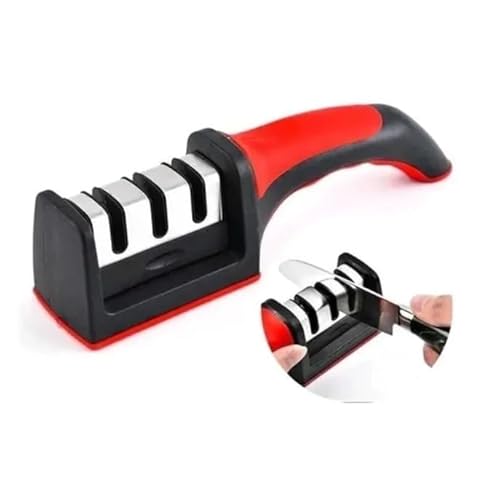 KIT 2 FACAS INOX COM 1 CHAIRA GRATIS AMOLADOR -Churrasco,açougueiro Cabo de Madeira Duráveis Inox Re