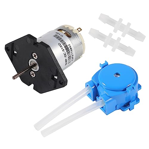 Image of 2Pcs DC 12V Peristaltic Pump DIY Small Liquid Dosing Pump for Aquarium Lab Analytical - Blue