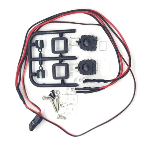 RC�J�[�̃A�b�v�O���[�h Compatible With SCX24 1/24 1/121/16 RC�J�[�A�b�v�O���[�h�p�[�c�A�N�Z�T���[ 1�Z�b�g ���[�t���C�g ���Q�b�W���b�N �X�|�b�g���C�g�L�b�g