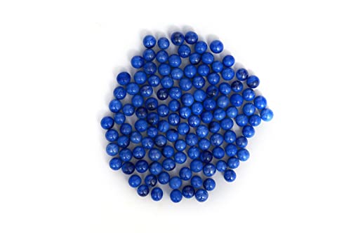Image of Decorative Glass Marble Kanche Pebbles for Decoration & Kids Playing Kanche /goli Glass Marbles(Blue 950 Gram)
