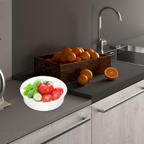 DOITOOL 2Pcs Steamed Rice Cage Set 3L 5L Plastic Steamer Basket Compatible with Electric Rice Cooker Round Steaming Rack Kitchen Accessory 8.9In X 8.9In X 2.4In - Image 9