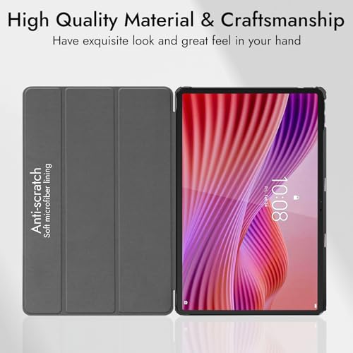Image of Robustrion Cover for Lenovo Tab 10.1 inch 2025 Cover Case, Trifold Flip Cover Case for Lenovo Tab 10.1 inch Tablet Cover TB-311FU /311XU - Navy