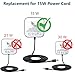 ZTTXL 15W Power Adapter for Echo, Dot 3rd & 4th Gen, Kids Edition, Show 5, Spot, and Fire TV Cube, 5Ft AC Adapter Power Cord