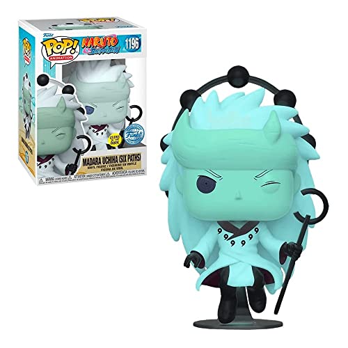 Funko Pop! Naruto Shippuden Madara Six Paths Glow In The Dark Exclusive 1196 5 Inches, Multicolor, 60333