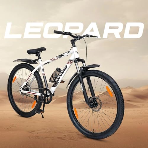 Image of VESCO Leopard 29T MTB Cycle for Men | Suspension, Disc Brakes | Dual Disc Breaks | Front Suspension | Threadless Alloy Handle