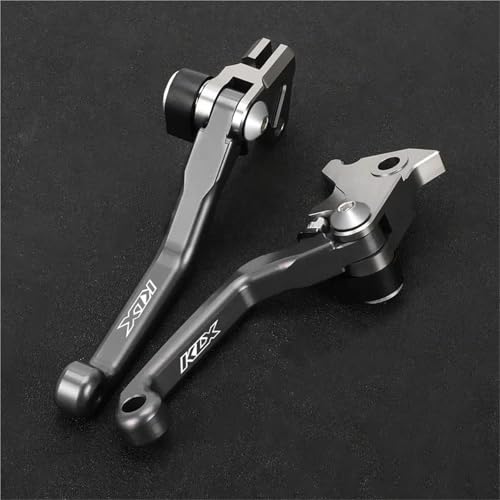 Motorradkupplungsteil Motorradlenker, Bremshebel, Kupplungshebel Für Kawasaki KLX300 KLX 300 1996–2004(Grey)