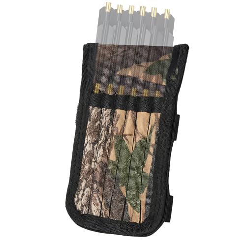 KURUGEILI Mini Crossbow Bolt Quiver Double-Sided Arm Guard Arrows Holder Can Hold 12pcs Mini Crossbow Arrows