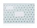 Cozymate Bubble Mailer with Address Lines, 6 x 10 Inches, Light Blue and Metallic Gold, Pack of 25, #0