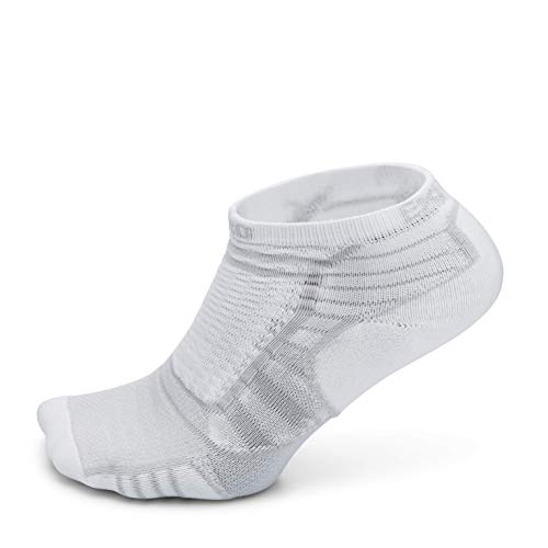 Thorlos Mens Prolite Xpcu Ultra Thin Cushion Low Cut Running Socks, White, Large Us #TOP30