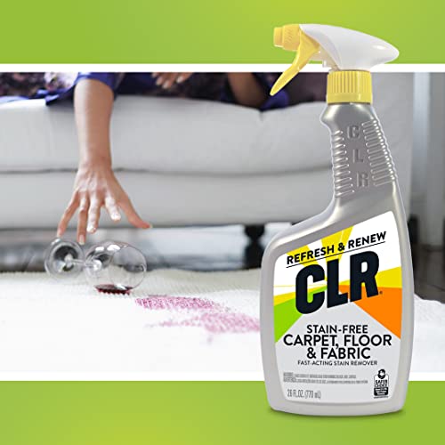 Clr Stain-Free Carpet, Floor & Fabric, Fast-Acting Stain Remover, 26 Ounce #TOP6