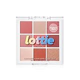 Lottie London Paleta de sombras 9 tonos Pinks