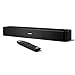 Bose Solo 5 TV Soundbar Sound System with Universal Remote Control, Black