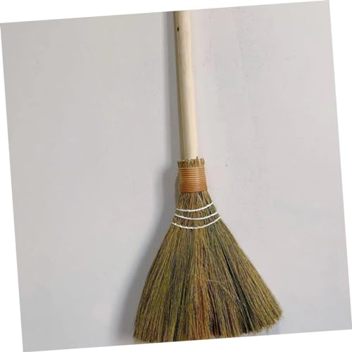 Amosfun 2stücke Handgefertigter Gewebter Besen Kleiner Haushaltsbesen Für Schreibtisch Und Wohnbereich Robustes Reinigungswerkzeug Für Innen Und Außenbereich – Bild 8