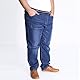 HZQIFEI Herren Jeans Übergröße Jeanshose Dehnbare Loose Fit-Jeans Hose Männer Hohe Taille Stretch Straight Jeans Hose Stonewashed Denim Lange Jeanshose Freizeithose (Blau, 8XL)