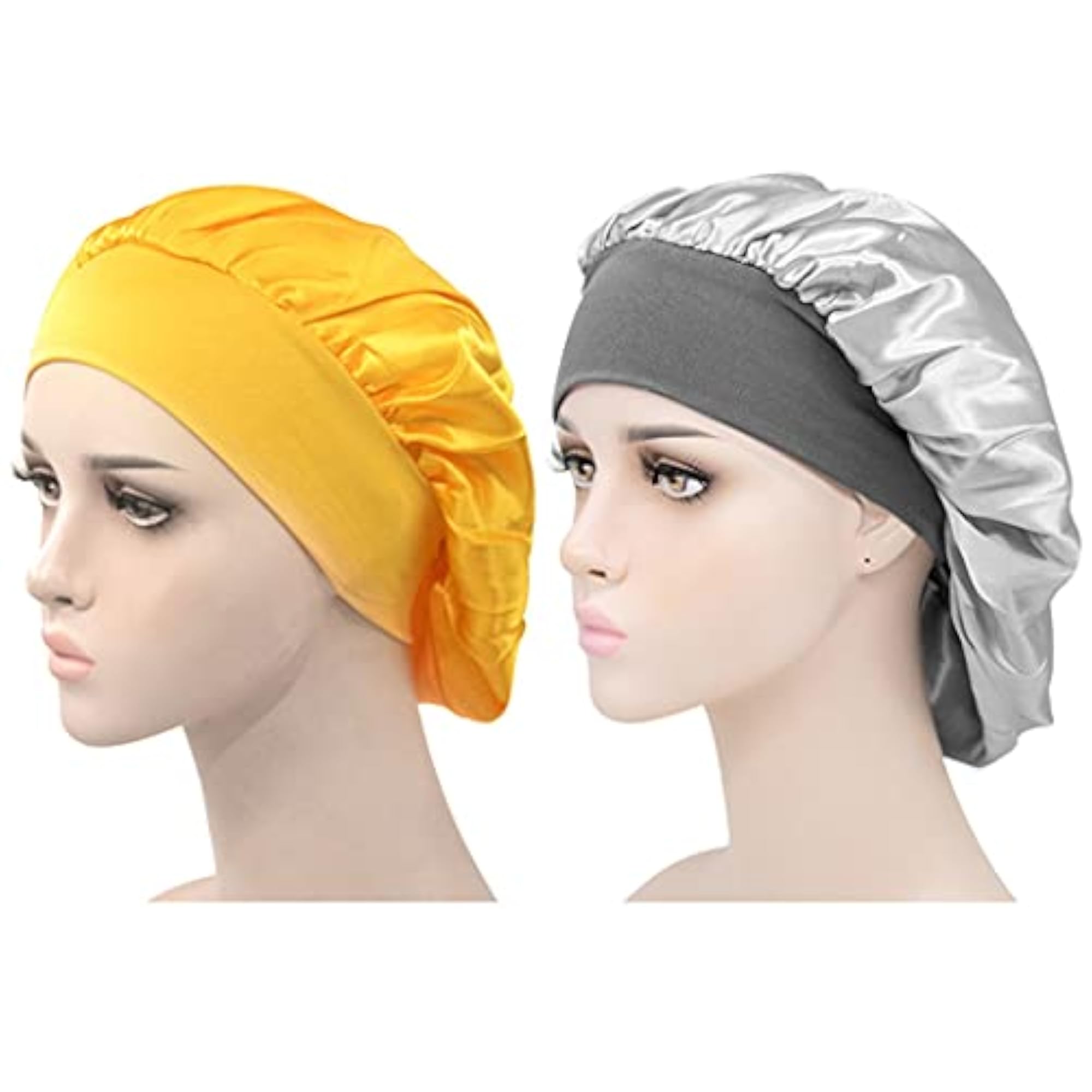 Breathable Unisex Night Sleep Cap Turban Headwear