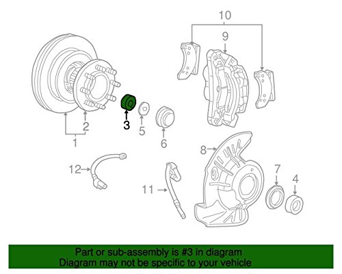 Ford 4C3Z-1216-AA - CONE AND ROLLER - BE
