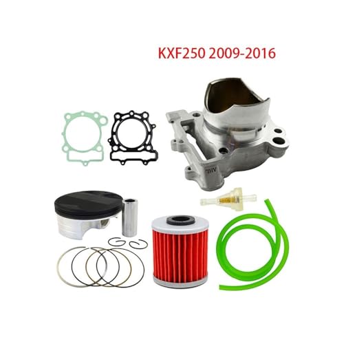 Cilindro de 77 mm de aleación robusta para motor de juntas KXF250 2