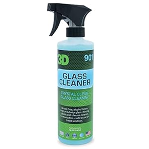 3D Glass Cleaner – Ready to Use, Tint Safe, Streak Free Glass Cleaner – 16oz.