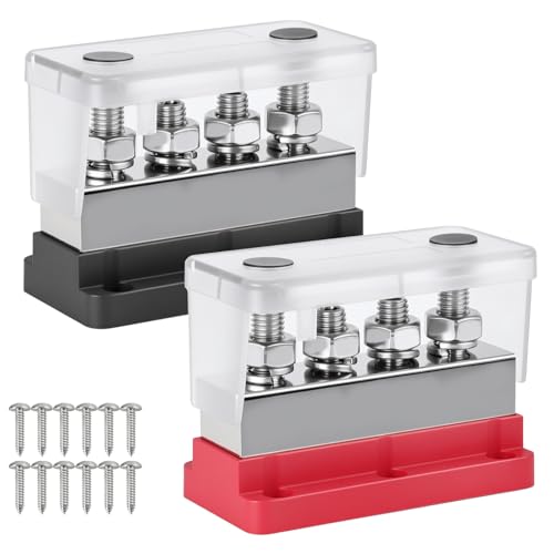 Bloc de distribution d'alimentation 600A 12V pour batterie voiture et système solaire