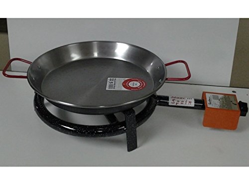 Garcima 70003 – Paellero gas butano 1 fuego 30cm + p.32cm h. m300 la ideal