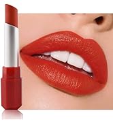 HHLTOH Warm Coral Matte Lipstick - Lip Crayon & Face Paint Stick for Women, Smooth Pigmented for ...