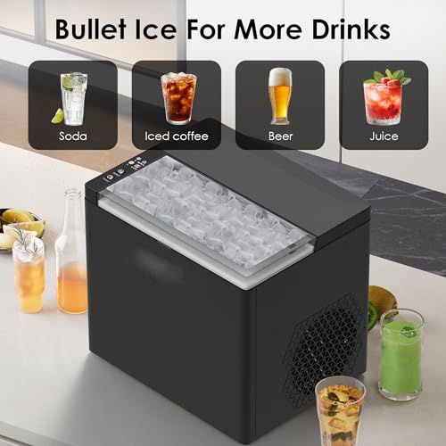 Máquina para Hacer Hielo de Mostrador 26 Lbs/24h miniatura 6