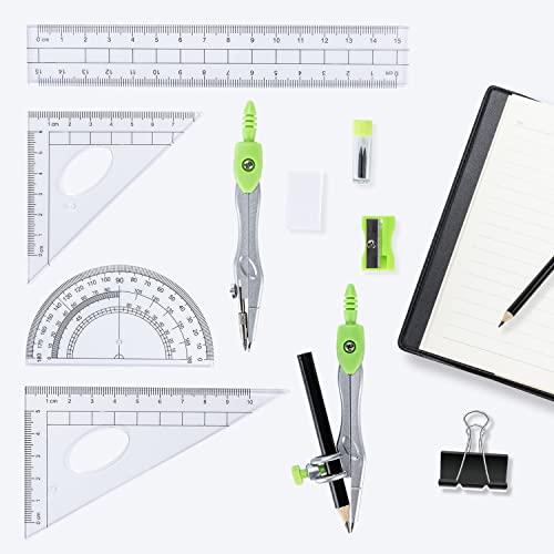 Yunqing K-YG-02 10 Pieces Math Geometry Kit Set thumb #6
